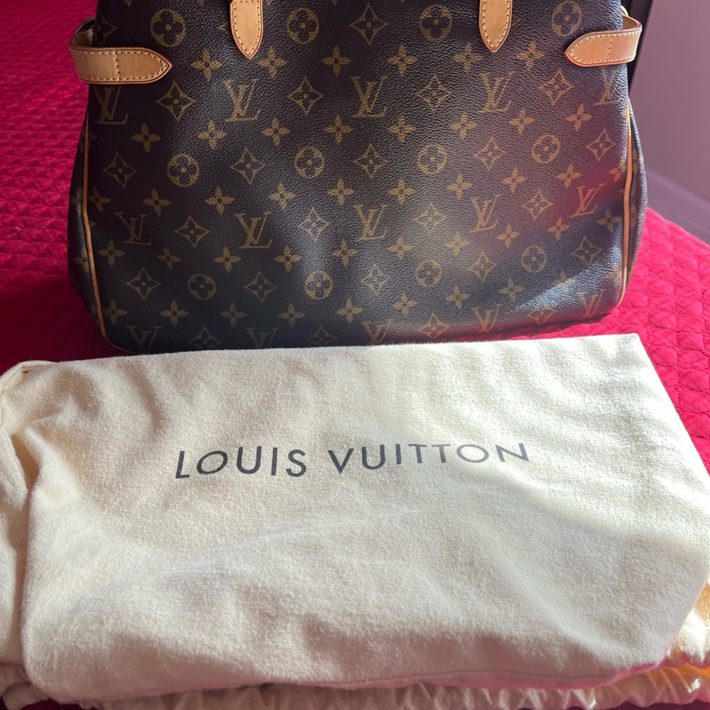 Louis Vuitton Brown Monogram Tote